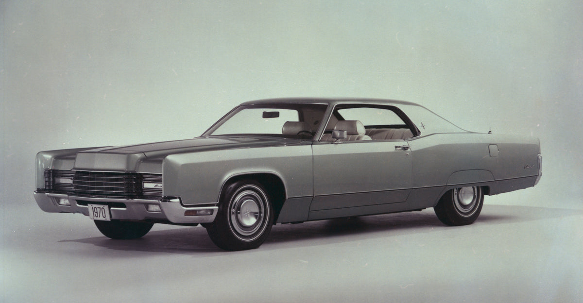 This archival image documents the 1970 Lincoln Continental hardtop and is preserved in the Ford Heritage Vault as part of Ford Motor Company's historic photographic archive. Free for personal, non-commercial use. Ford Heritage Vault reference AR-2...