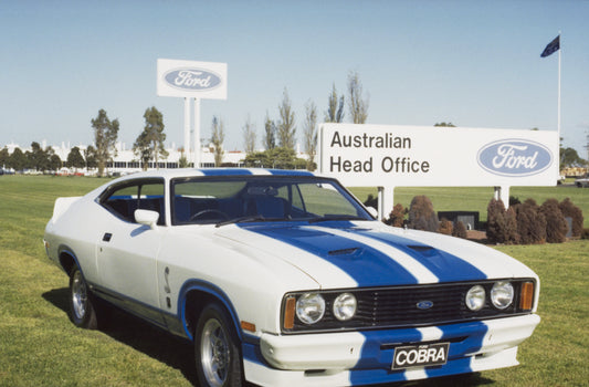 1978 Ford Falcon Cobra GT on the Ford of Australia Head Office Grounds FAP-2011-3 HV 1978-0067