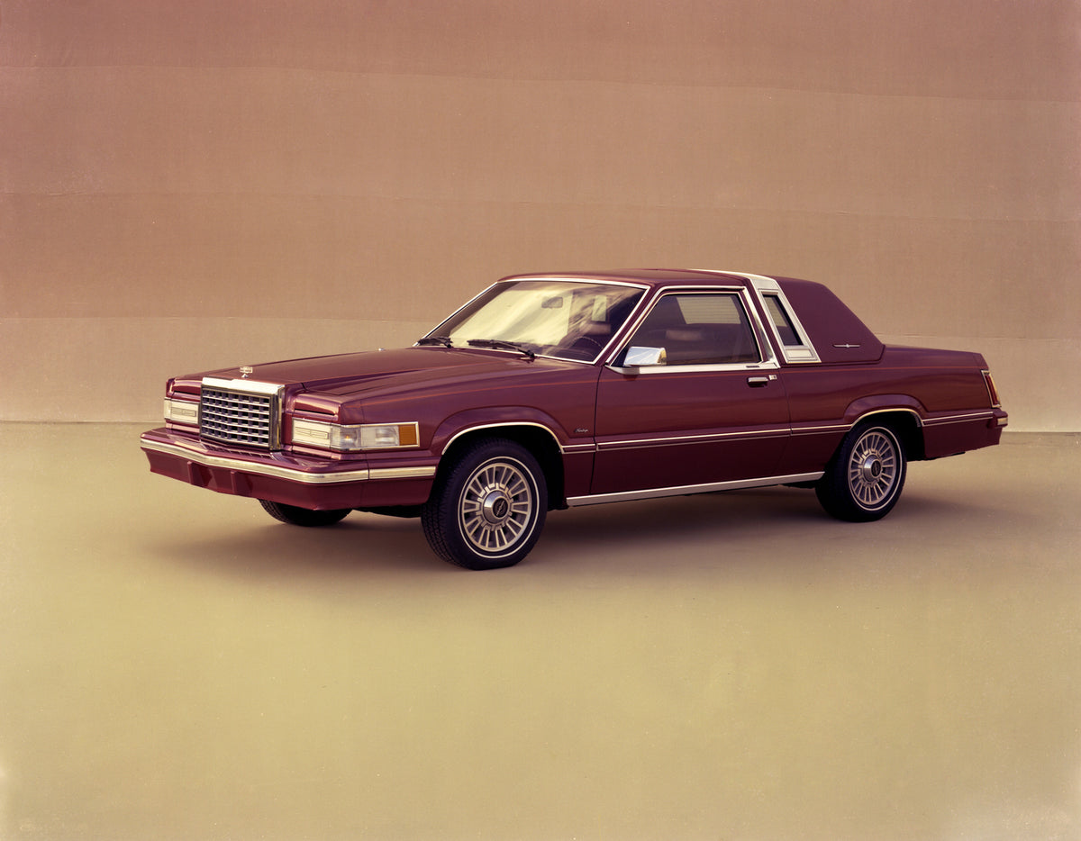 This archival image documents the 1981 Ford Thunderbird in studio CN27004-4 and is preserved in the Ford Heritage Vault as part of Ford Motor Company's historic photographic archive. Free for personal, non-commercial use. Ford Heritage Vault refer...
