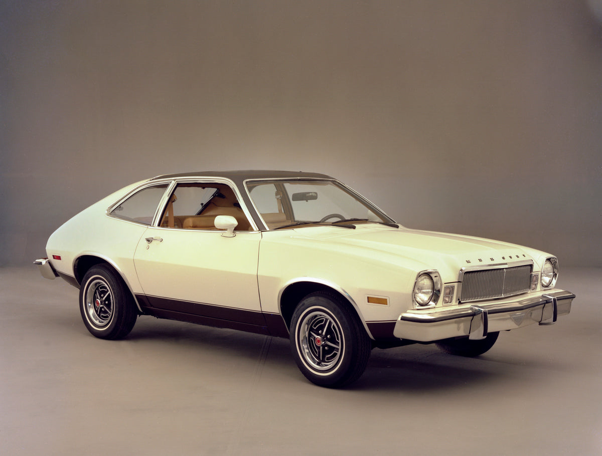 This archival image documents the 1977 Mercury Bobcat in studio and is preserved in the Ford Heritage Vault as part of Ford Motor Company's historic photographic archive. Free for personal, non-commercial use. Ford Heritage Vault reference AR-2008...
