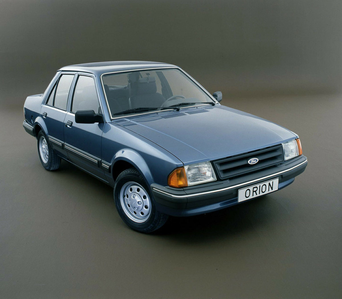 This archival image documents the 1984 Ford Orion 1.6 L angled view in studio and is preserved in the Ford Heritage Vault as part of Ford Motor Company's historic photographic archive. Free for personal, non-commercial use. Ford Heritage Vault ref...