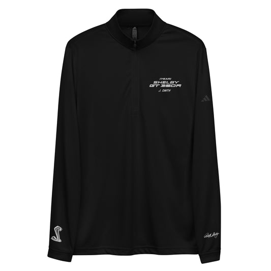 SHELBY GT350R ADIDAS Custom Embroidered Quarter zip pullover