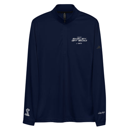 SHELBY GT500 ADIDAS Custom Embroidered Quarter zip pullover