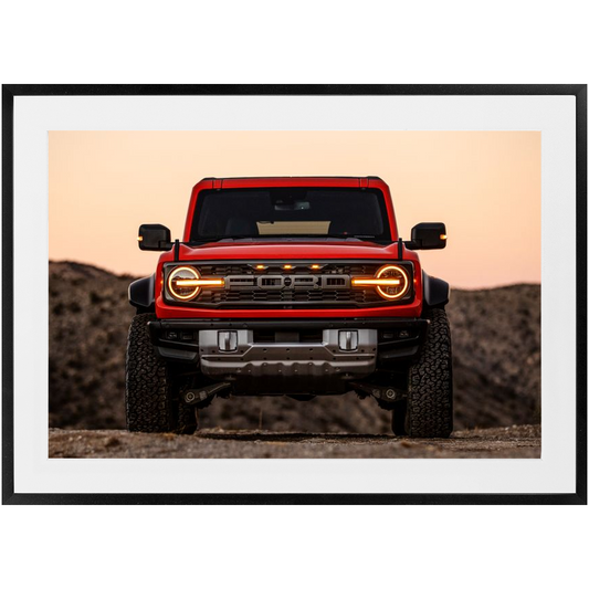 Ford Bronco Framed Prints 24" x 36"