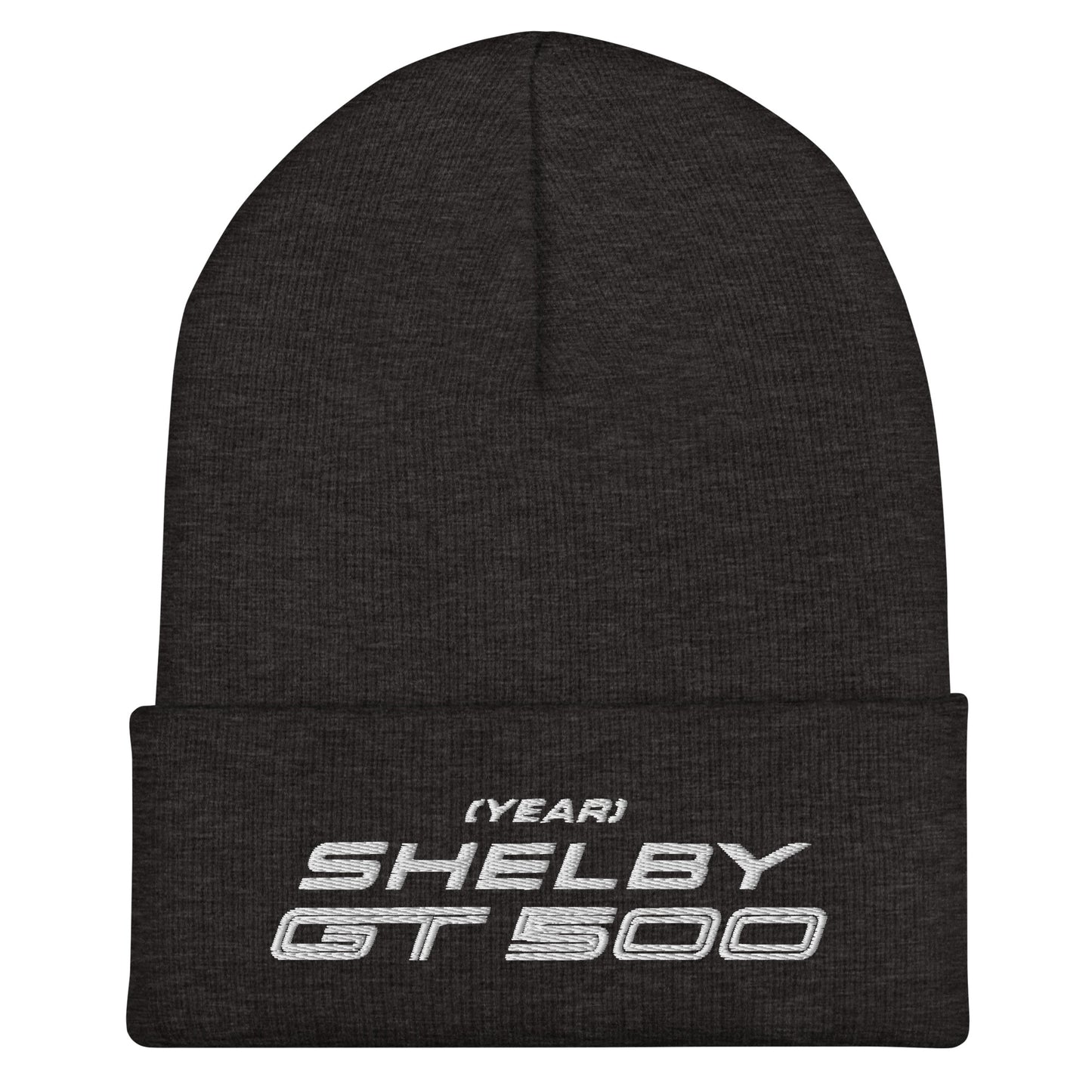 SHELBY GT500 Custom Embroidered Cuffed Beanie