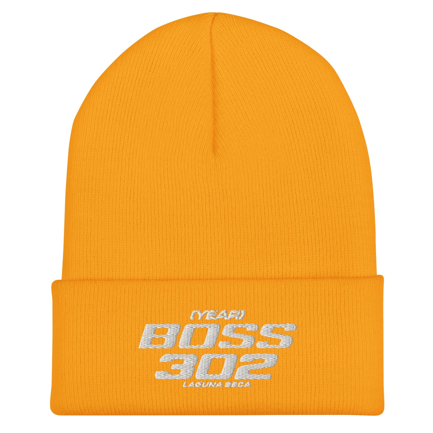 BOSS 302 LS Custom Embroidered Cuffed Beanie