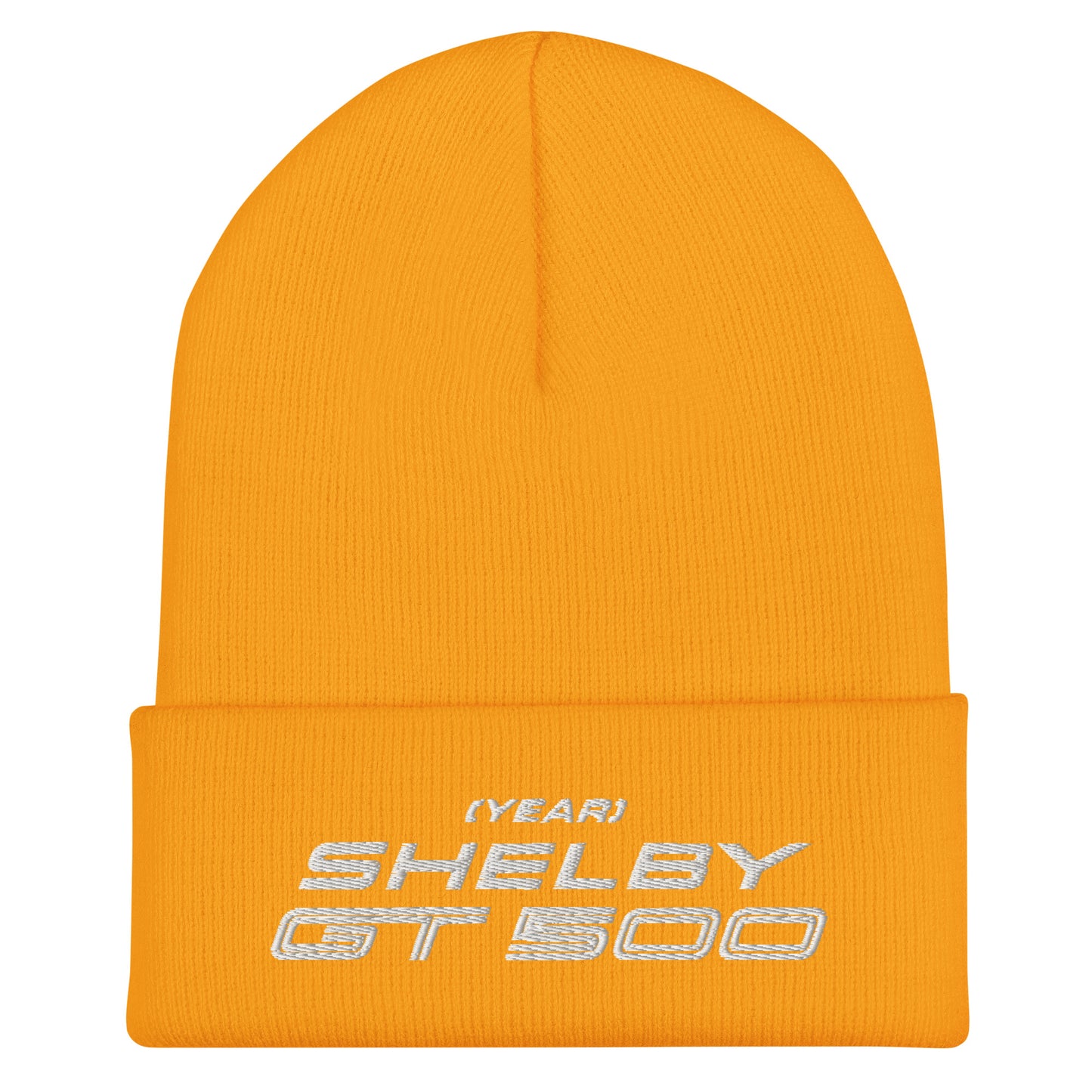 SHELBY GT500 Custom Embroidered Cuffed Beanie