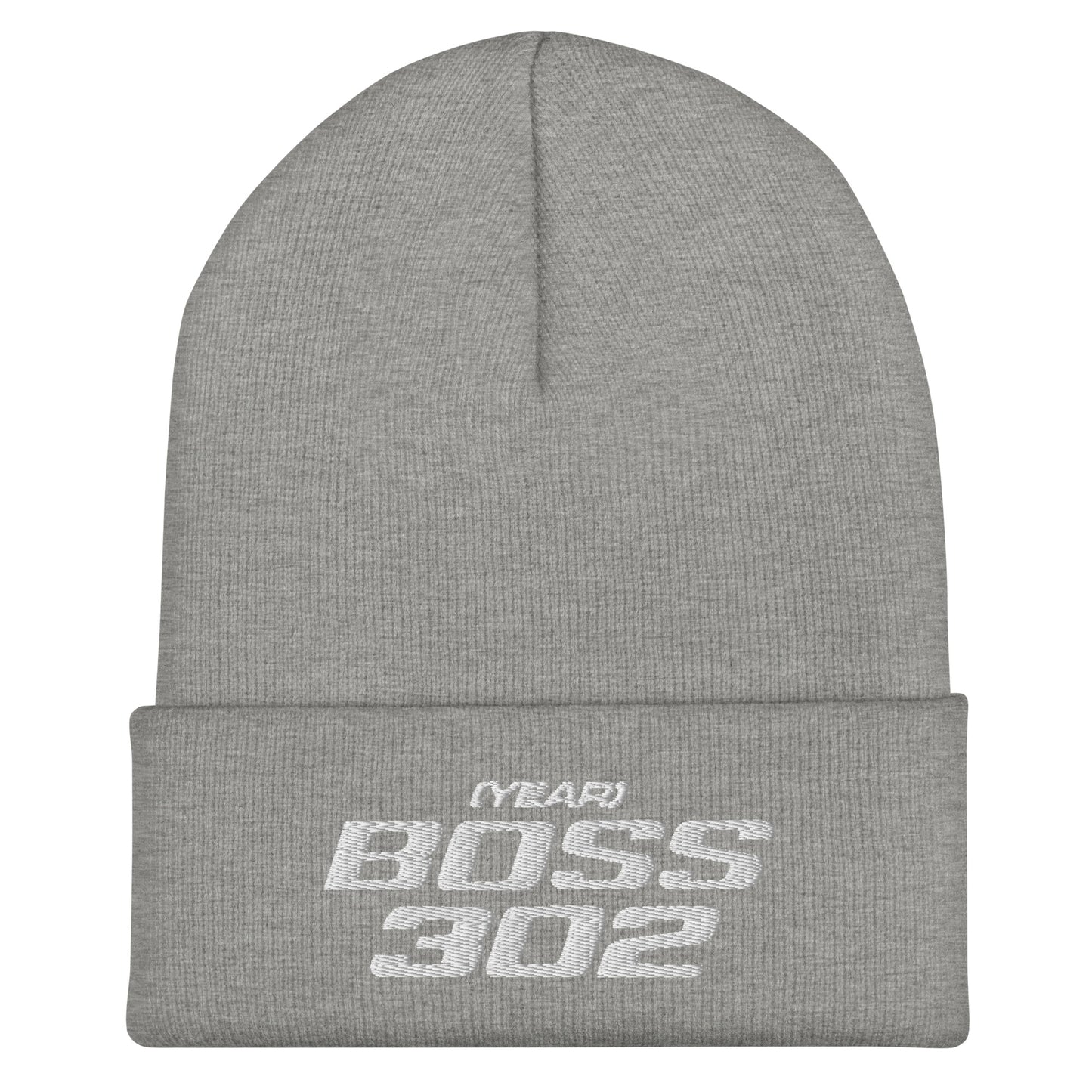 BOSS 302 Custom Embroidered Cuffed Beanie