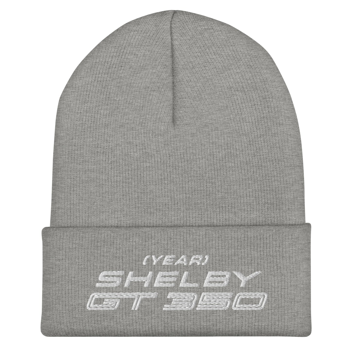 SHELBY GT350 Custom Embroidered Cuffed Beanie