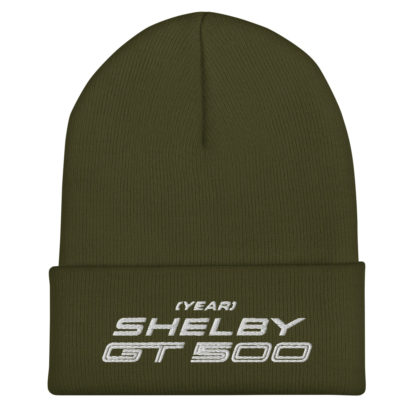 SHELBY GT500 Custom Embroidered Cuffed Beanie