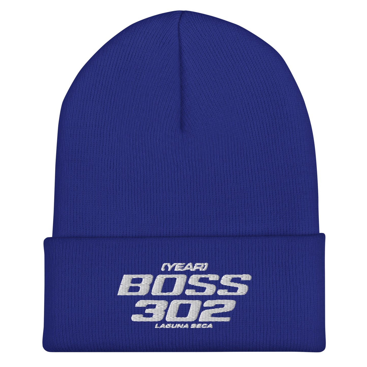 BOSS 302 LS Custom Embroidered Cuffed Beanie