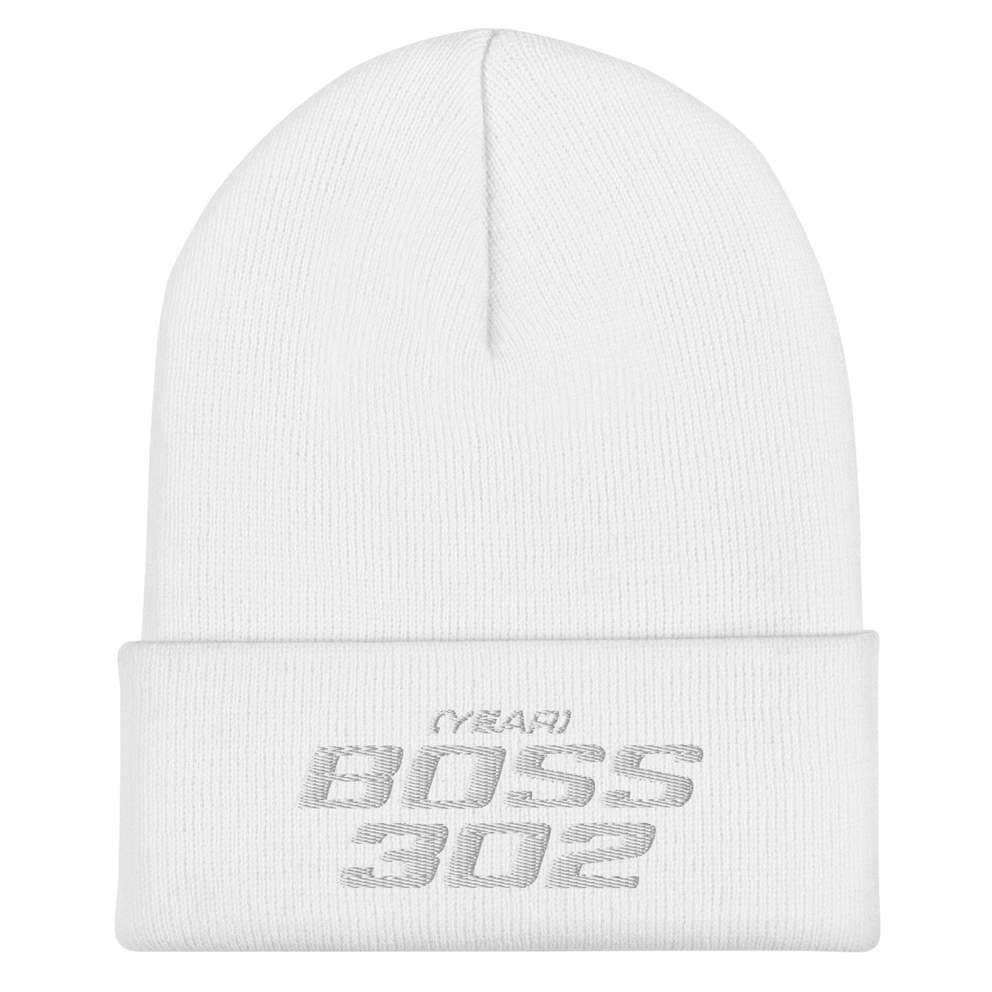 BOSS 302 Custom Embroidered Cuffed Beanie