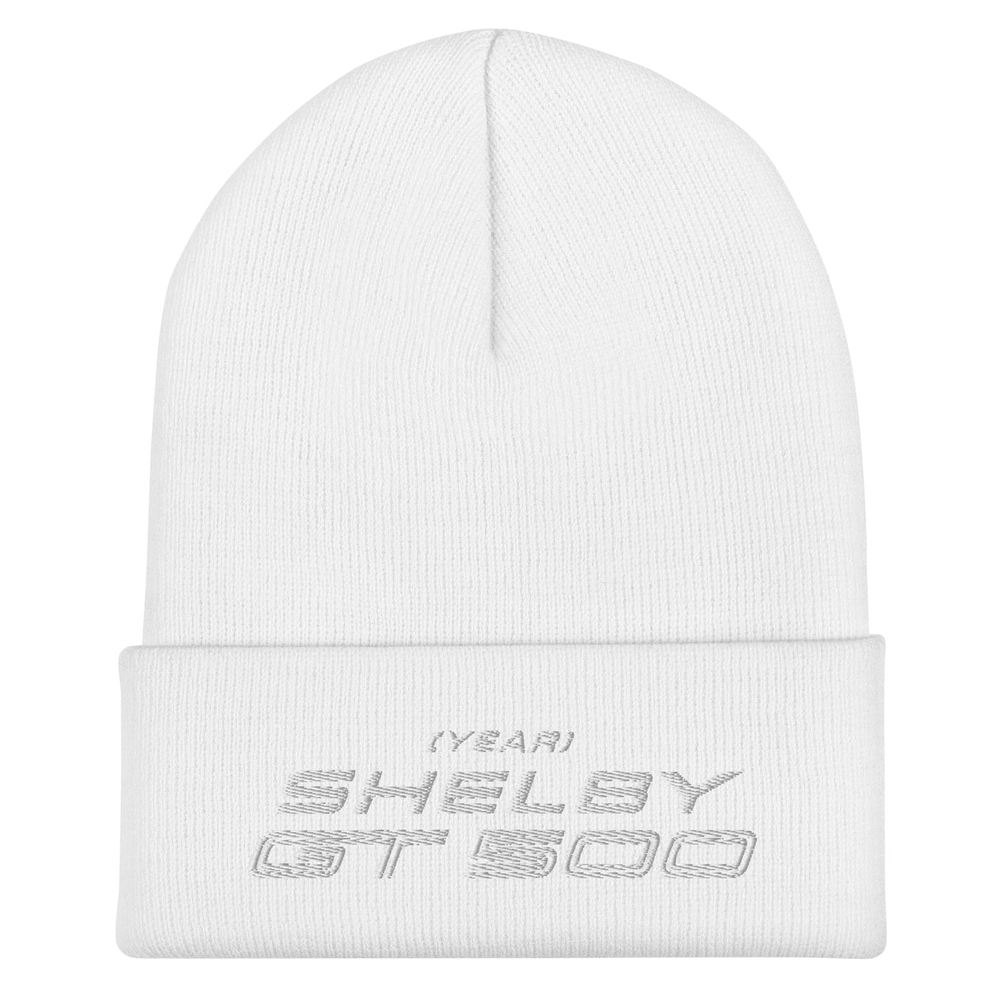 SHELBY GT500 Custom Embroidered Cuffed Beanie