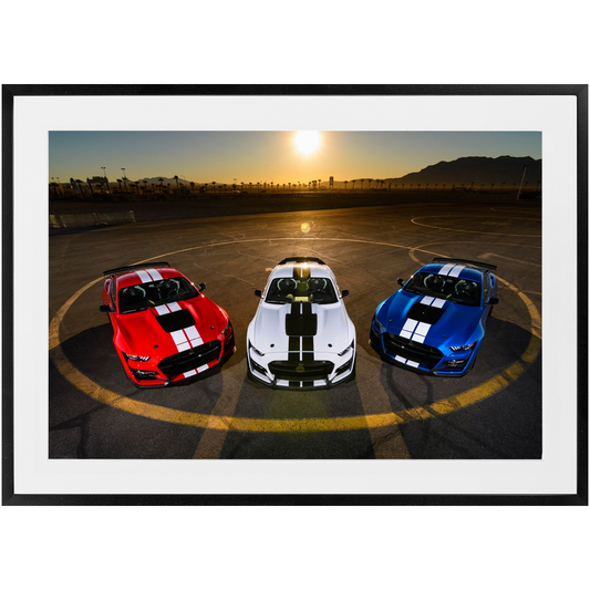 2020 Mustang Shelby GT500 Premium Framed Prints 24" x 36"