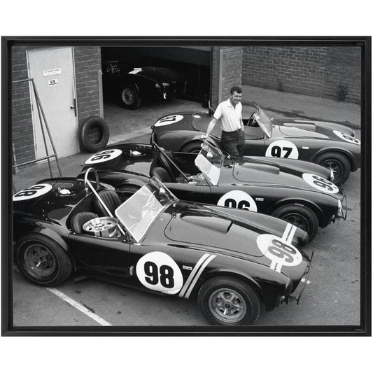 Shelby Roadsters Framed Traditional Stretched Canvas up to 48" x 60"