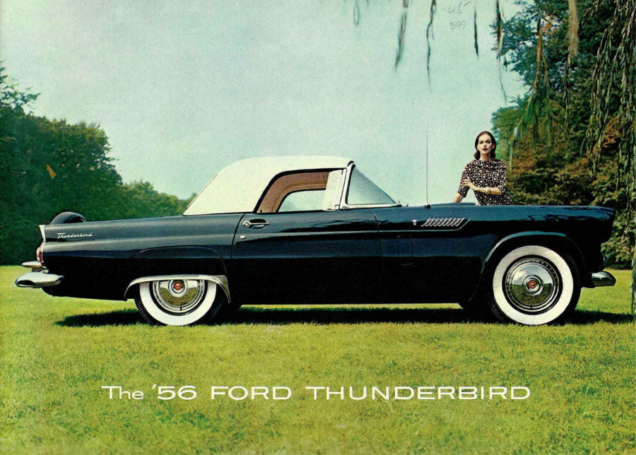 Cover of 1956 Ford Thunderbird — Factory Reference