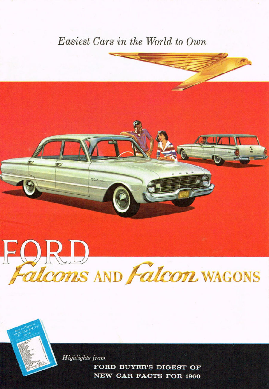 Cover of 1960 Ford Falcons and Falcon Wagons brochure