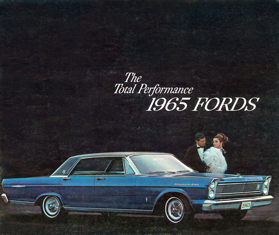 Cover of 1965 Ford full-size brochure (includes Galaxie)