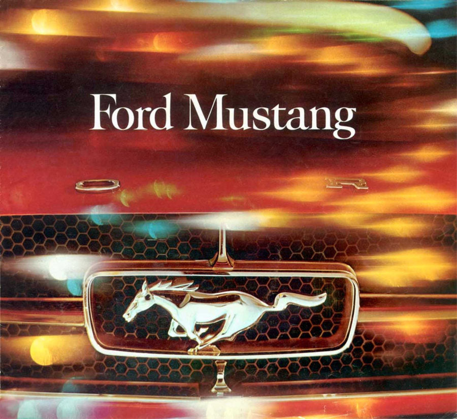 Cover of 1964½ / early Mustang — February 1964 catalog