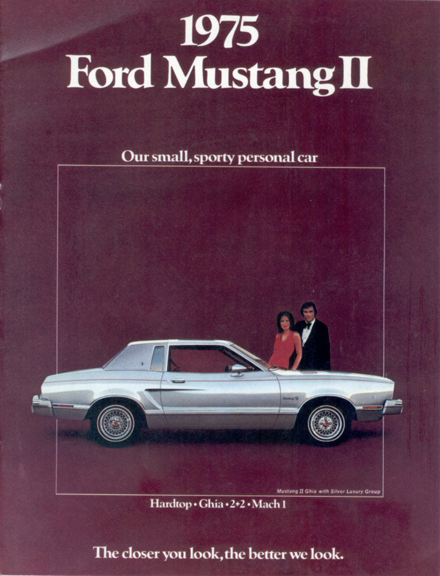 Cover of 1975 Ford Mustang II brochure