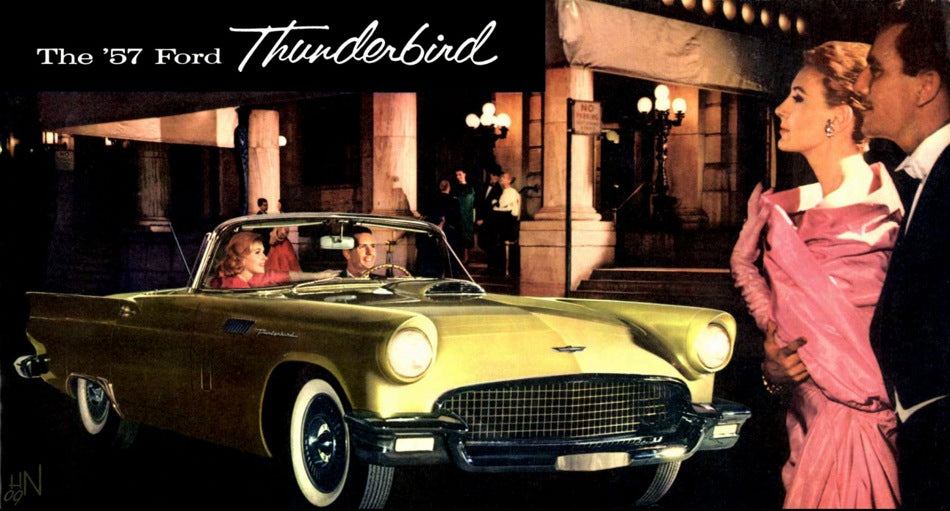 Cover of 1957 Ford Thunderbird — Factory Reference