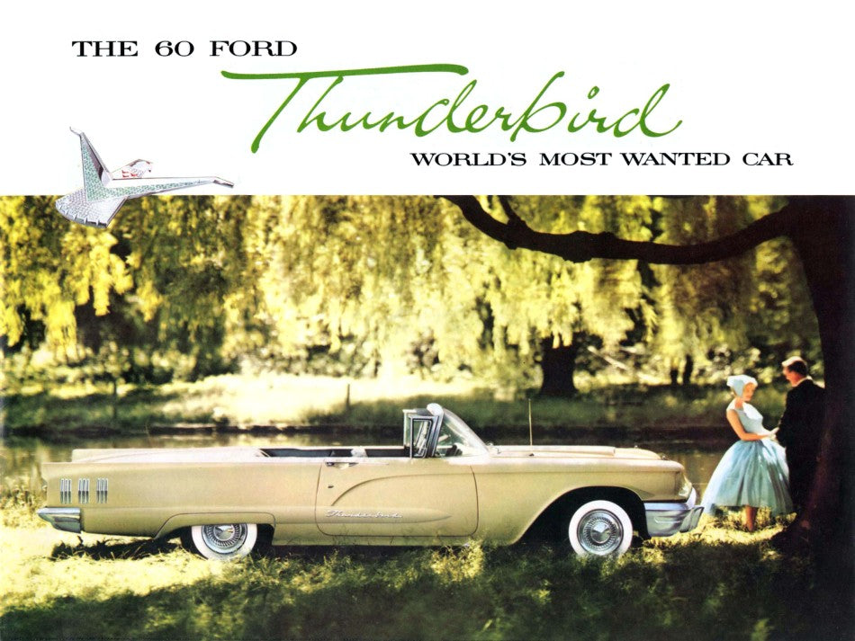 Cover of 1960 Ford Thunderbird — Factory Reference