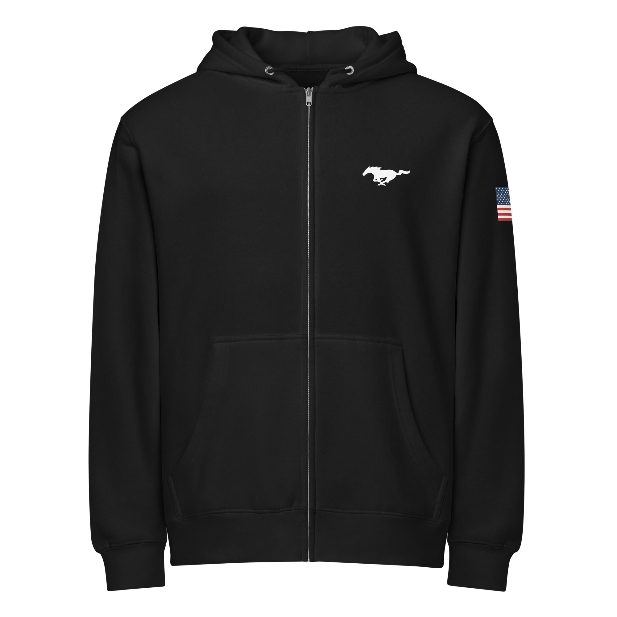 Mustang BOSS 302 Premium full zip hoodie – Fordimages