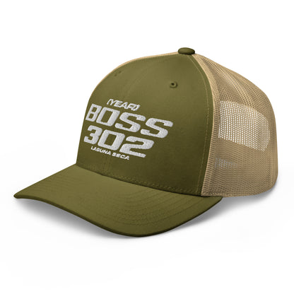 BOSS 302 LS Custom Trucker Cap