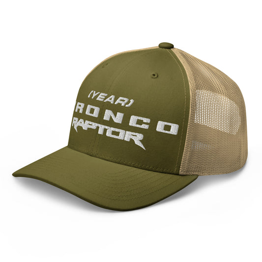 BRONCO RAPTOR Custom Trucker Cap