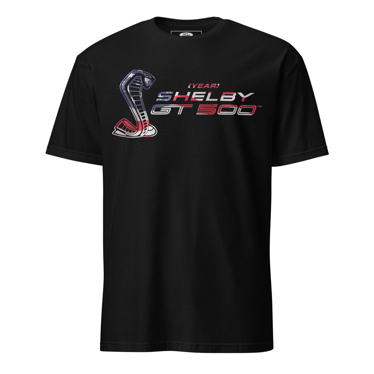 SHELBY GT500 US Flag Custom T-Shirt
