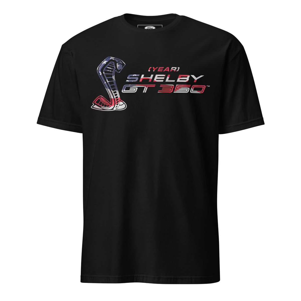 SHELBY GT350 US Flag Custom T-Shirt