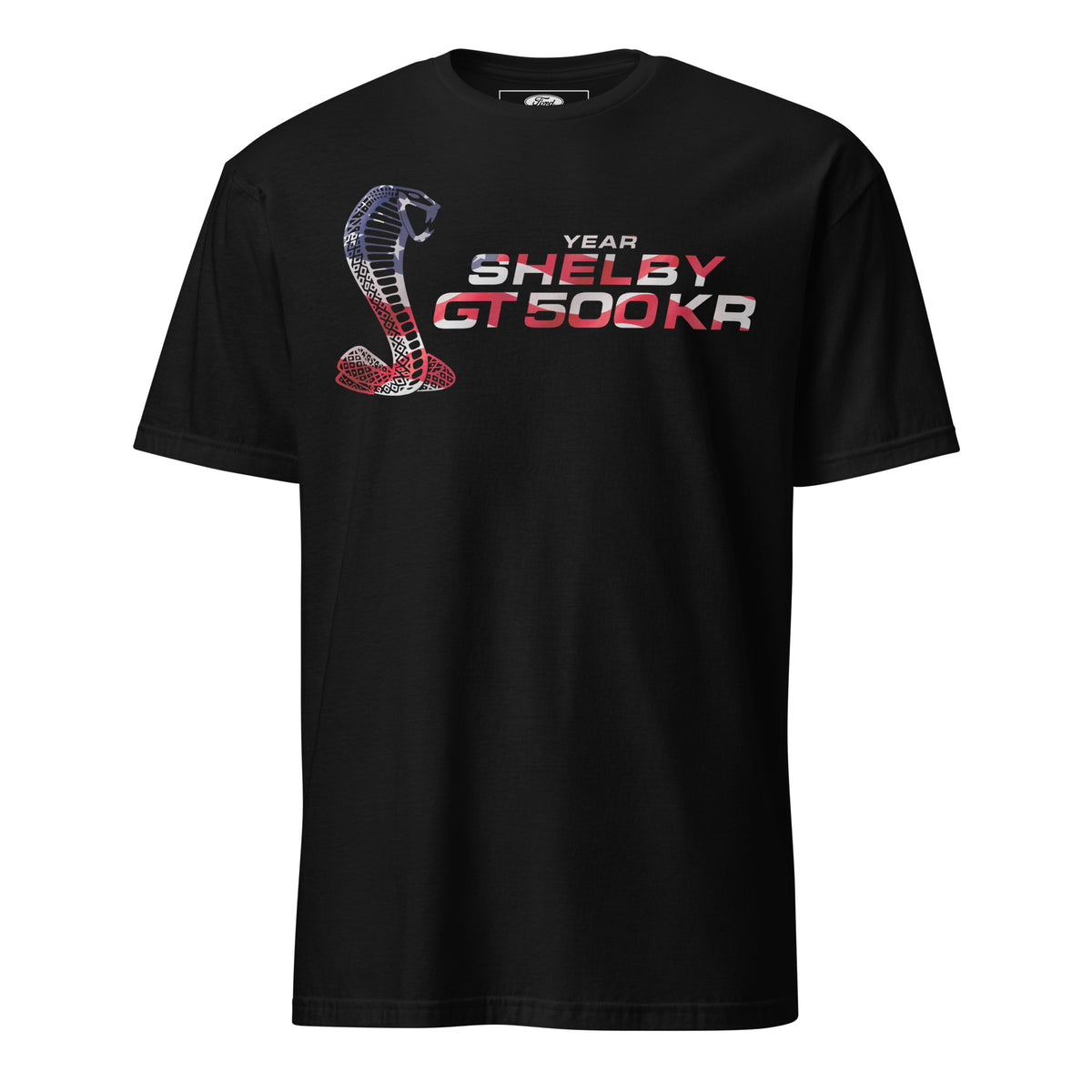 SHELBY GT500 KR US Flag Custom T-Shirt