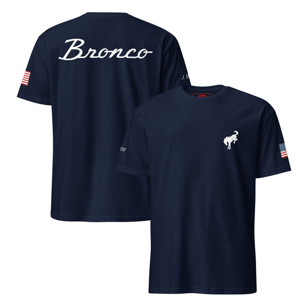 BRONCO HERITAGE Custom US Flag  T-Shirt
