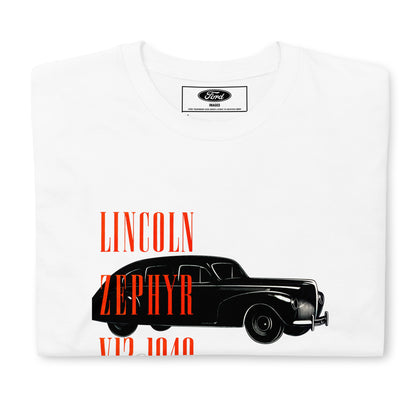 1940 Lincoln Zephyr Short-Sleeve T-Shirt