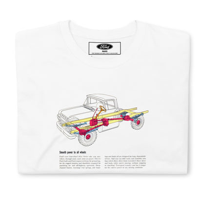 1959 Ford Light Duty 4 Wheel Drive Short-Sleeve T-Shirt