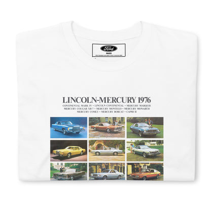 1976 Lincoln Mercury Lineup Short-Sleeve T-Shirt