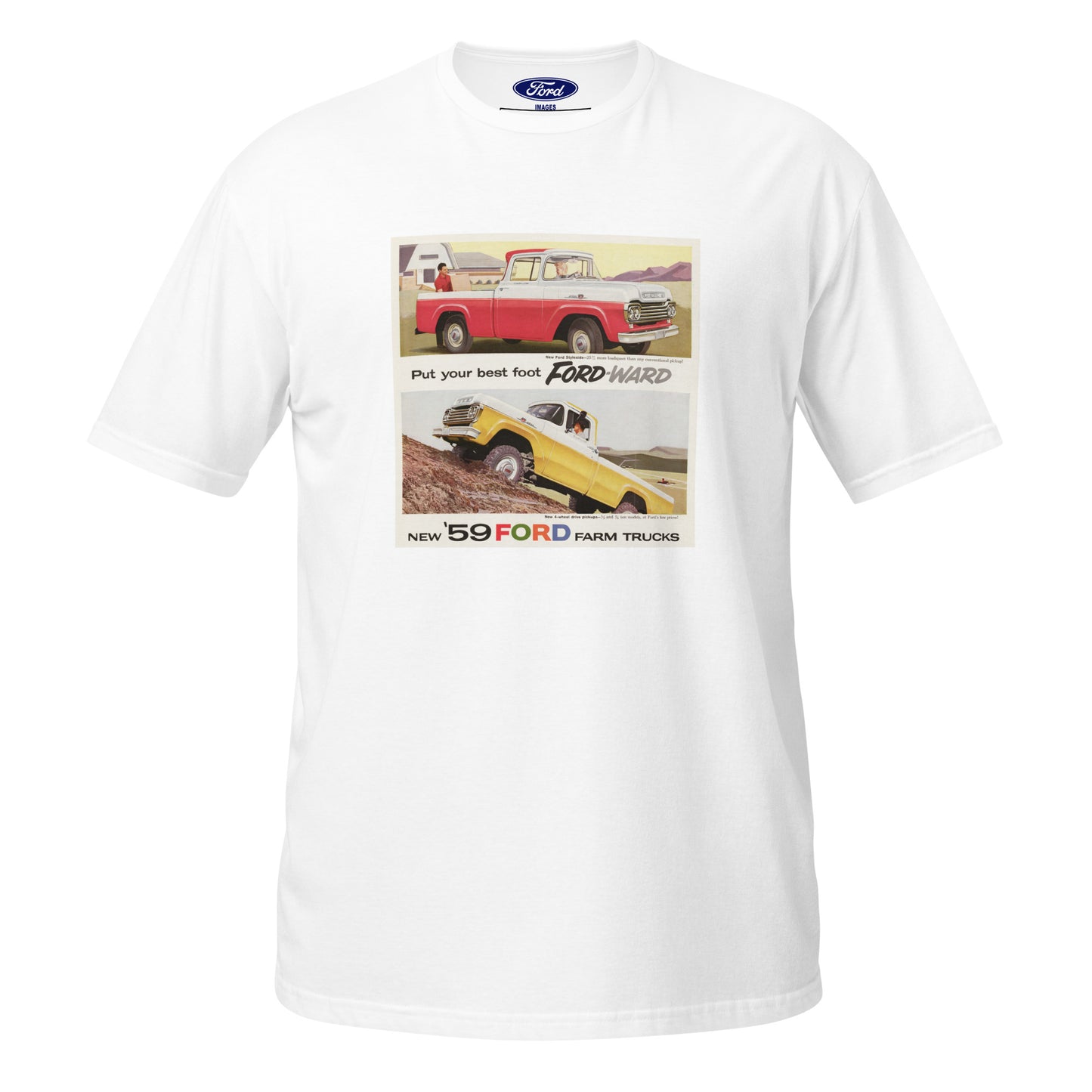 1959 Ford Trucks F100 F-250 Short-Sleeve T-Shirt