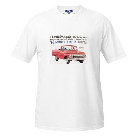 1963 Ford F-100 IBeam Short-Sleeve T-Shirt