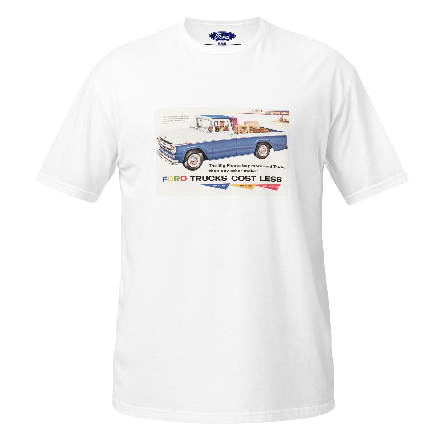 1957 Ford F-100 3 Short-Sleeve T-Shirt