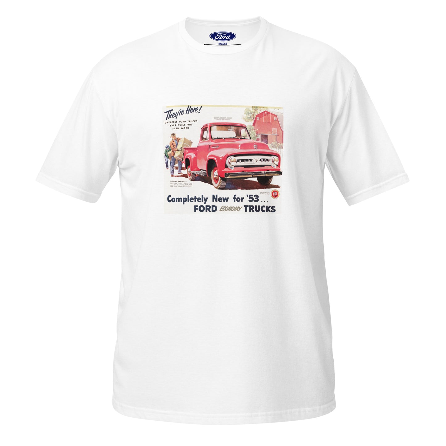 1953 Ford F-100 Short-Sleeve T-Shirt