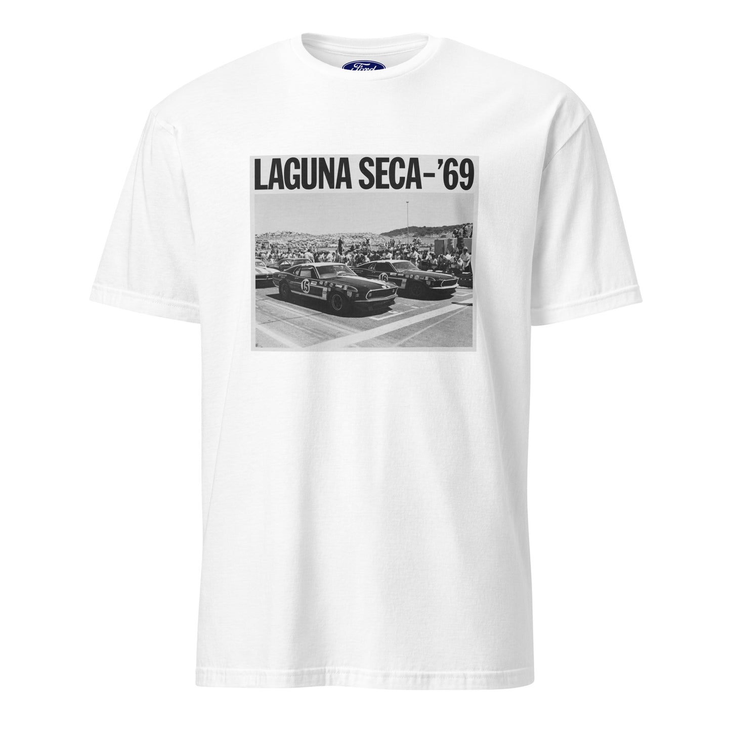 1969 Boss 302 Parnelli Jones - George Follmer Short-Sleeve T-Shirt