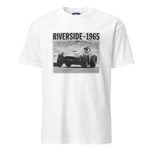 1965 Cobra Ken Miles Riverside Short-Sleeve T-Shirt