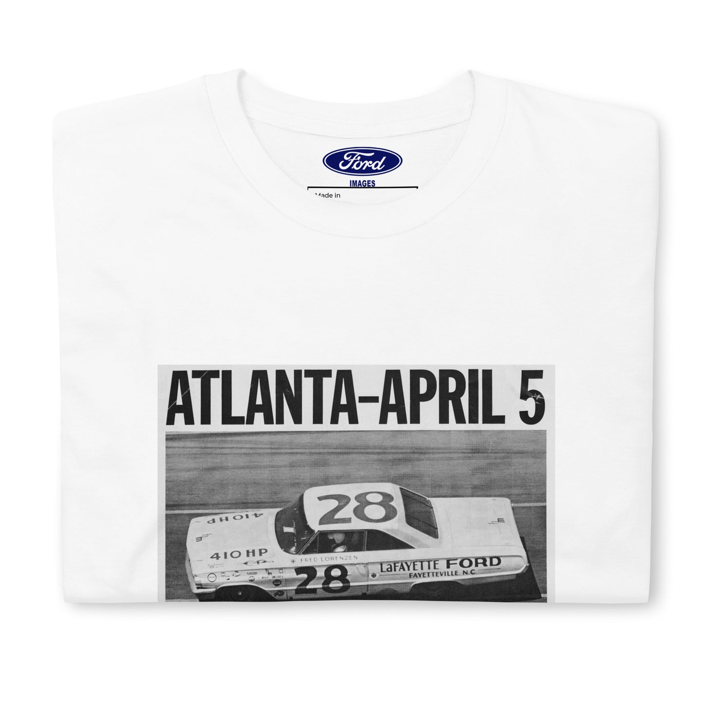 1964 Atlanta Fred Lorenzen Short-Sleeve T-Shirt