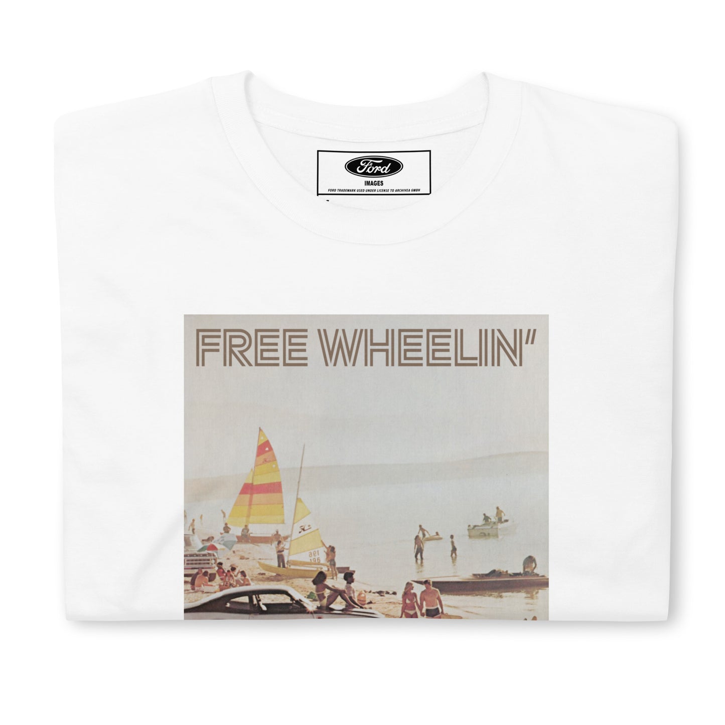 1976 Free Wheelin Fords Short-Sleeve T-Shirt