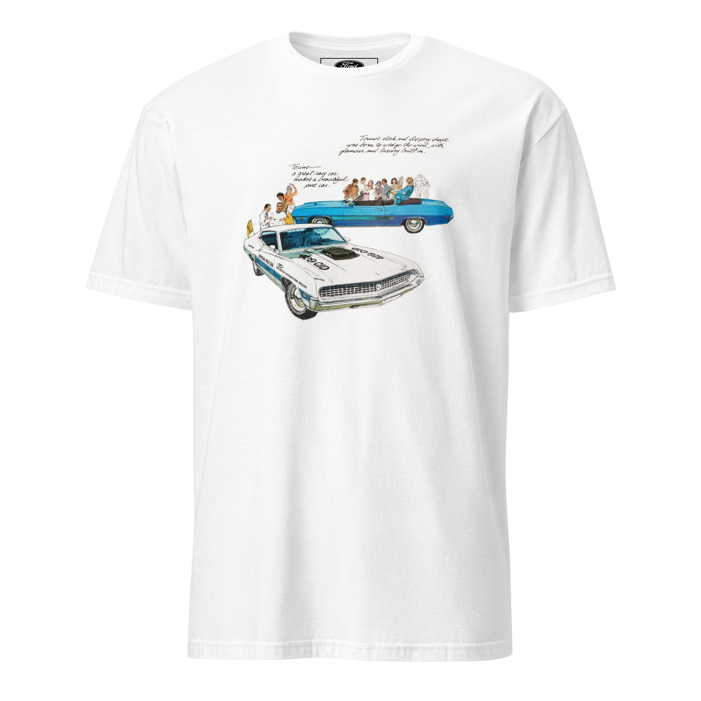 1970 Torino GT Performance Buyer's Digest Short-Sleeve T-Shirt