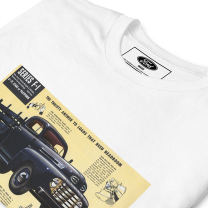 1948 F-1 Stake Bed Ford Truck Short-Sleeve T-Shirt