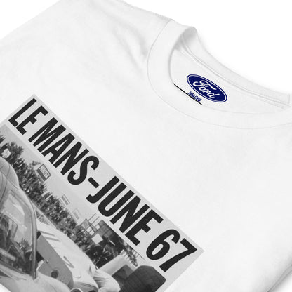 1967 Ford GT Mk IV Le Mans Gurney - Foyt Short-Sleeve T-Shirt