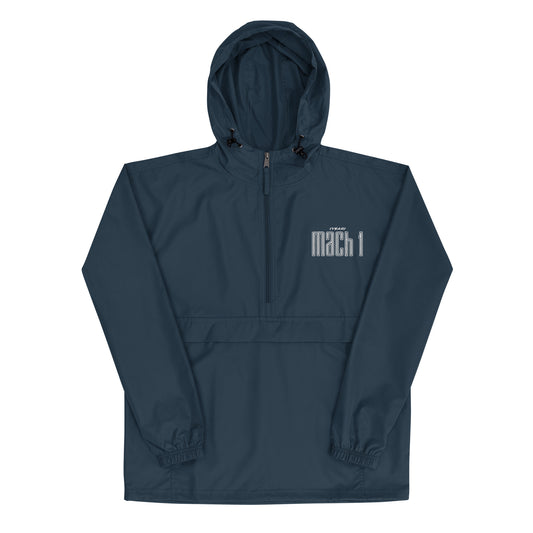 MACH 1 Custom Embroidered Packable Jacket