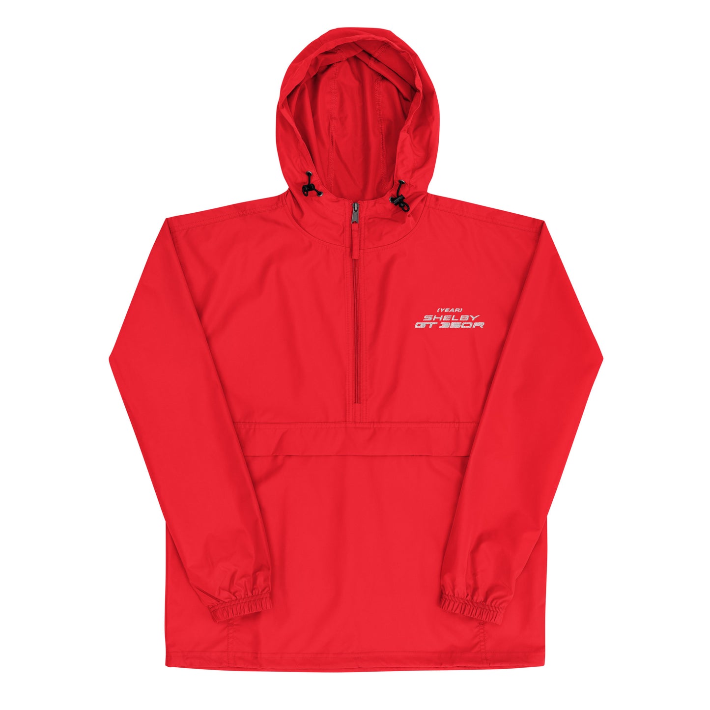 SHELBY GT350R Custom Embroidered Packable Jacket